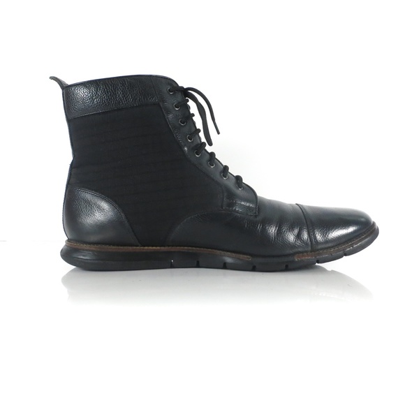 Cole Haan Grand OS Black City Cap Toe Dress Boot - Picture 5 of 8